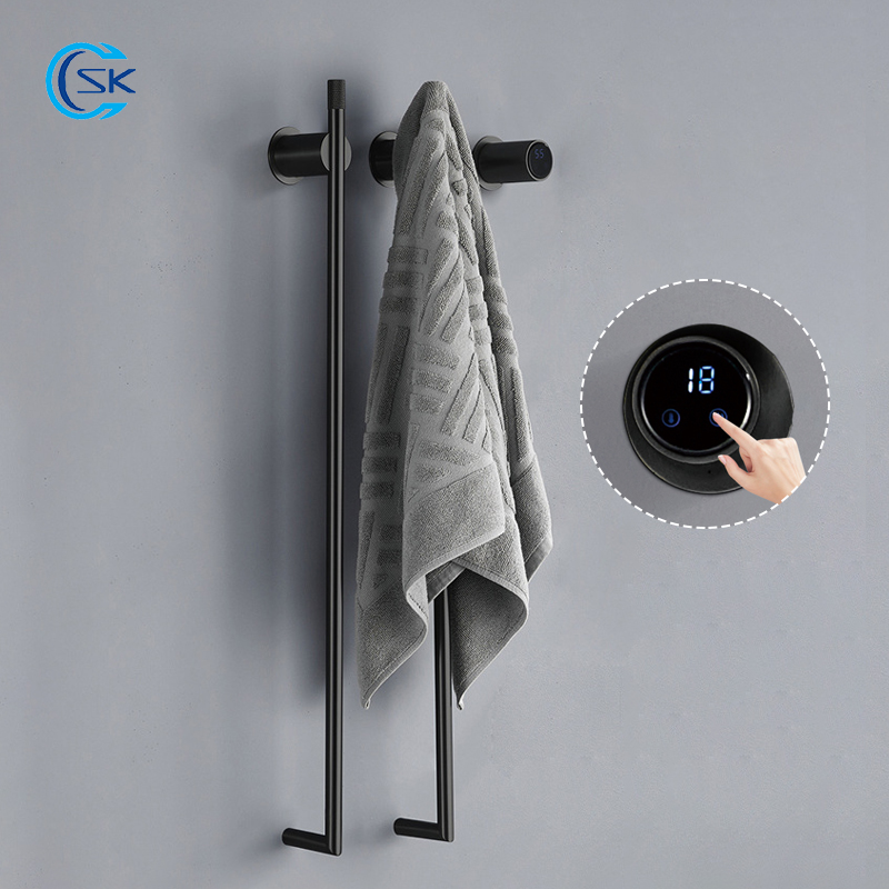 Towel Warmer Electric - التحكم الذكي باللمس ساخنة قضيب تعليق