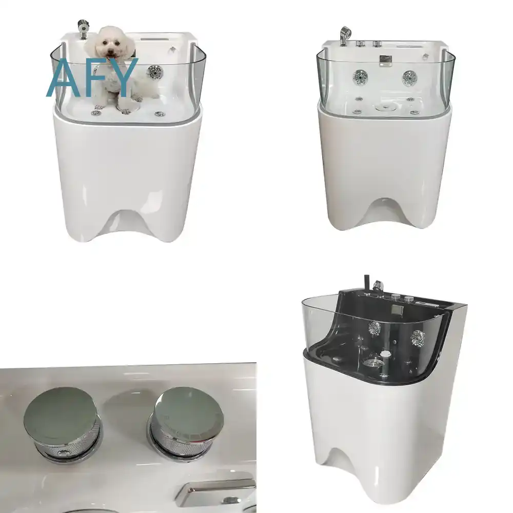 Home Bathroom Jacuzzi - حوض استحمام جديد للكلاب الأليفة مع