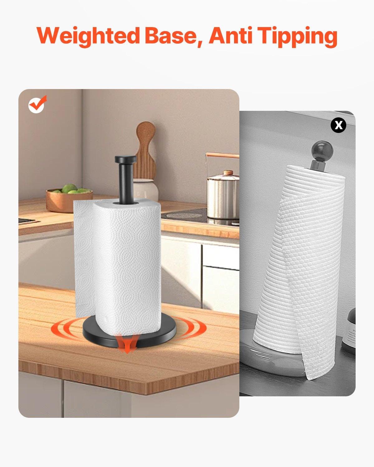 حامل مناشف ورقية من الفولاذ، م - مراجعة Home Bathroom Paper Towel Dispenser وسعره