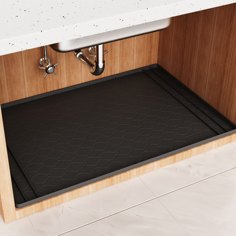 حصيرة سيليكون تحت الحوض، أدوات - مراجعة Home Essentials Bathroom Cabinet وسعره