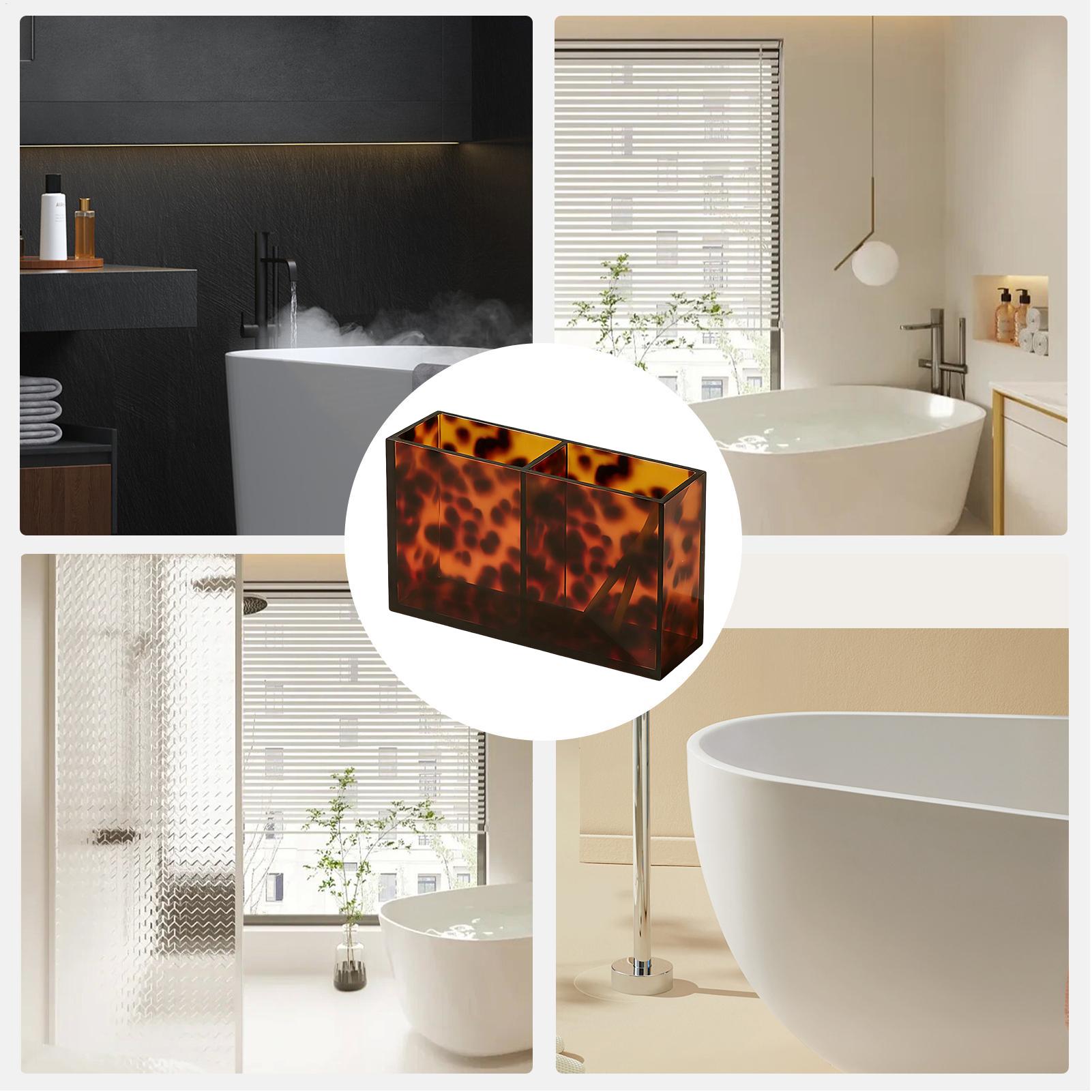 صينية حمام من الأكريليك بتصميم - مراجعة Home Bathroom Decor وسعره