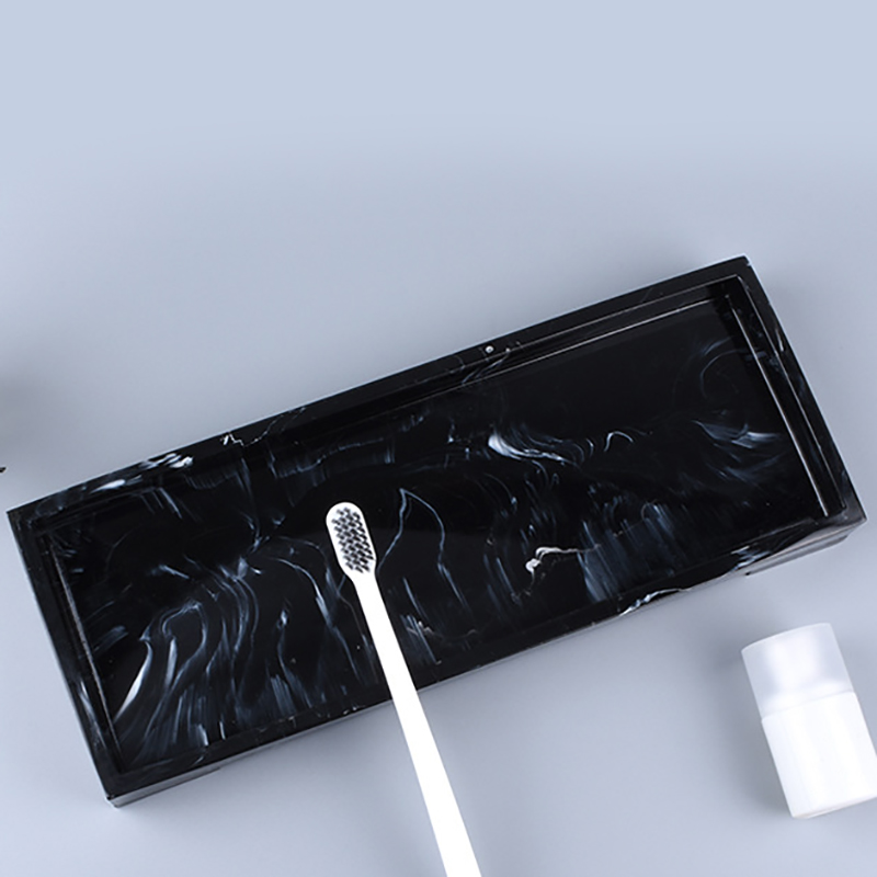 صينية تخزين من الرخام الأسود ل - مراجعة Zara Home Bathroom Tray وسعره