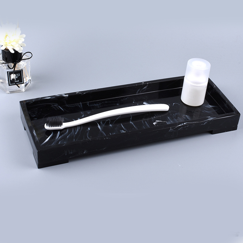 صينية تخزين من الرخام الأسود ل - مراجعة Zara Home Bathroom Tray وسعره