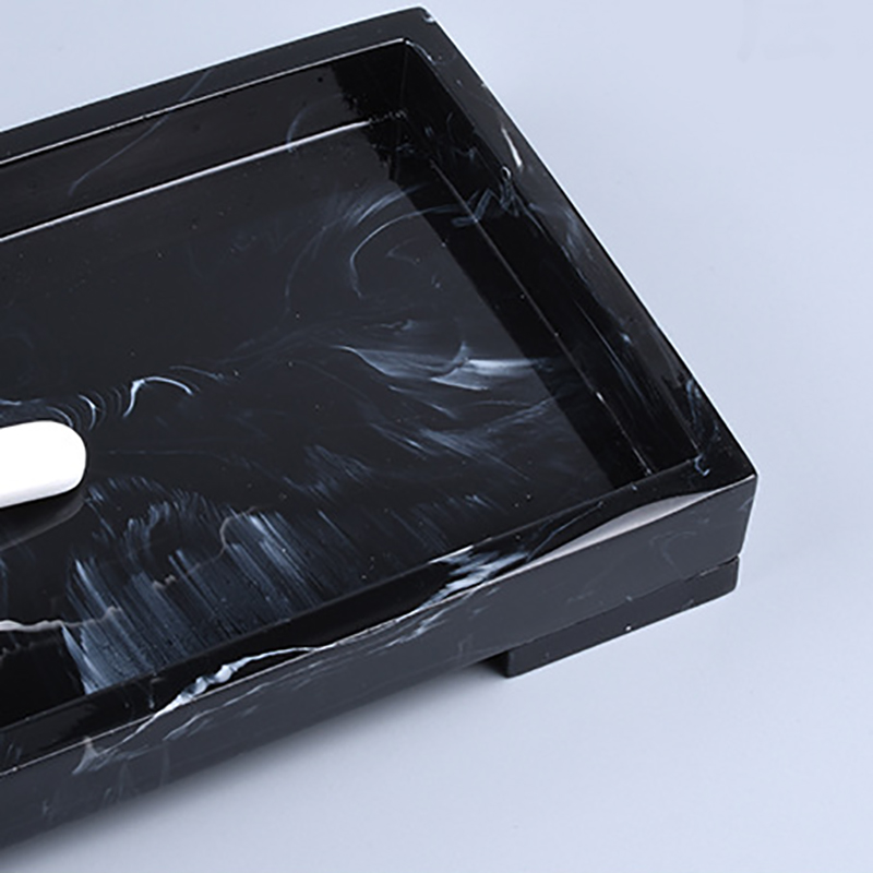 صينية تخزين من الرخام الأسود ل - مراجعة Zara Home Bathroom Tray وسعره
