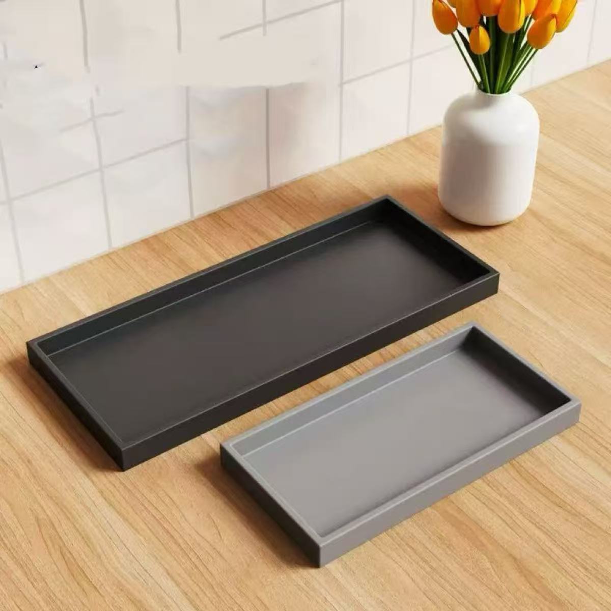 صينية سيليكون للحمام، صينية لط - مراجعة Zara Home Bathroom Tray وسعره