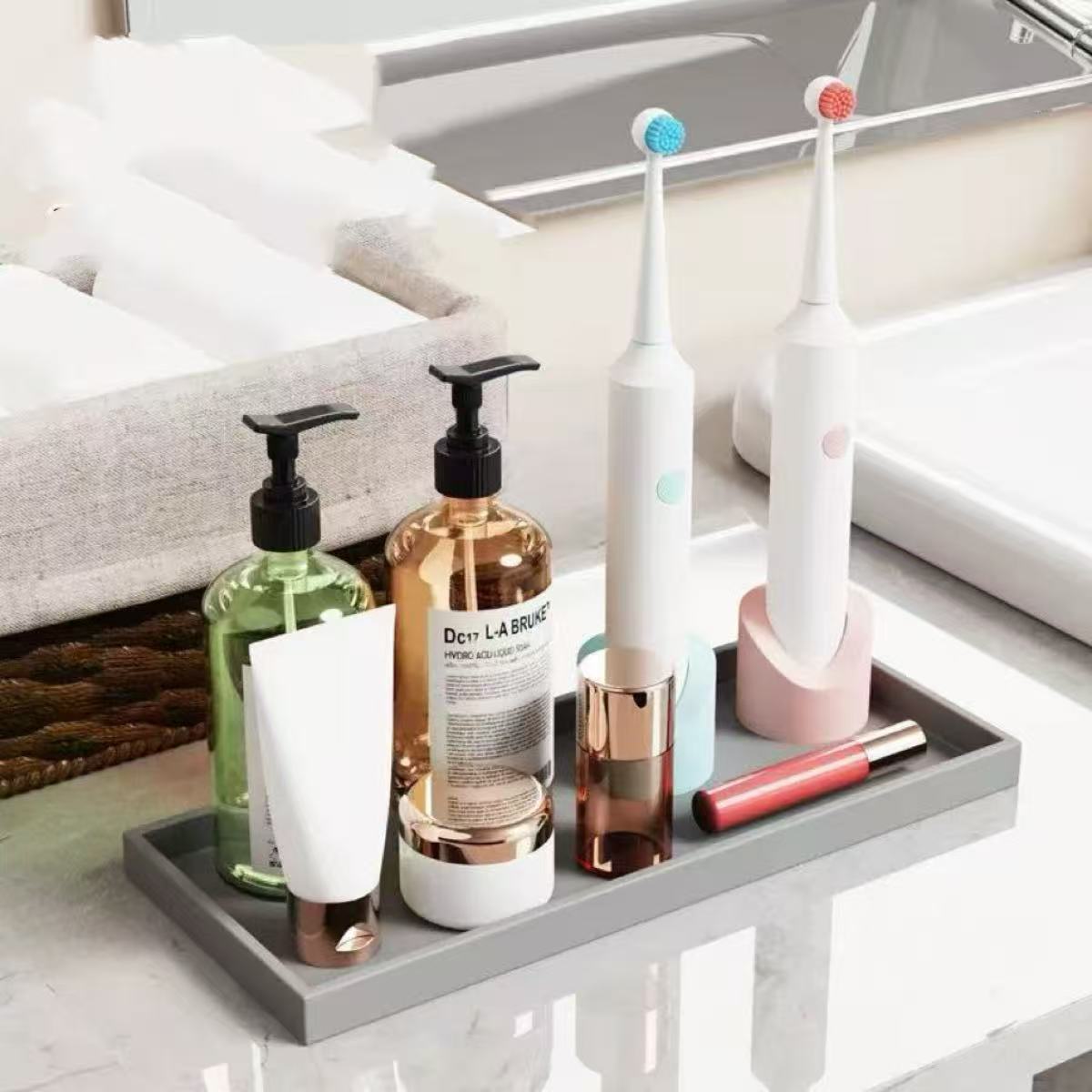 صينية سيليكون للحمام، صينية لط - مراجعة Zara Home Bathroom Tray وسعره