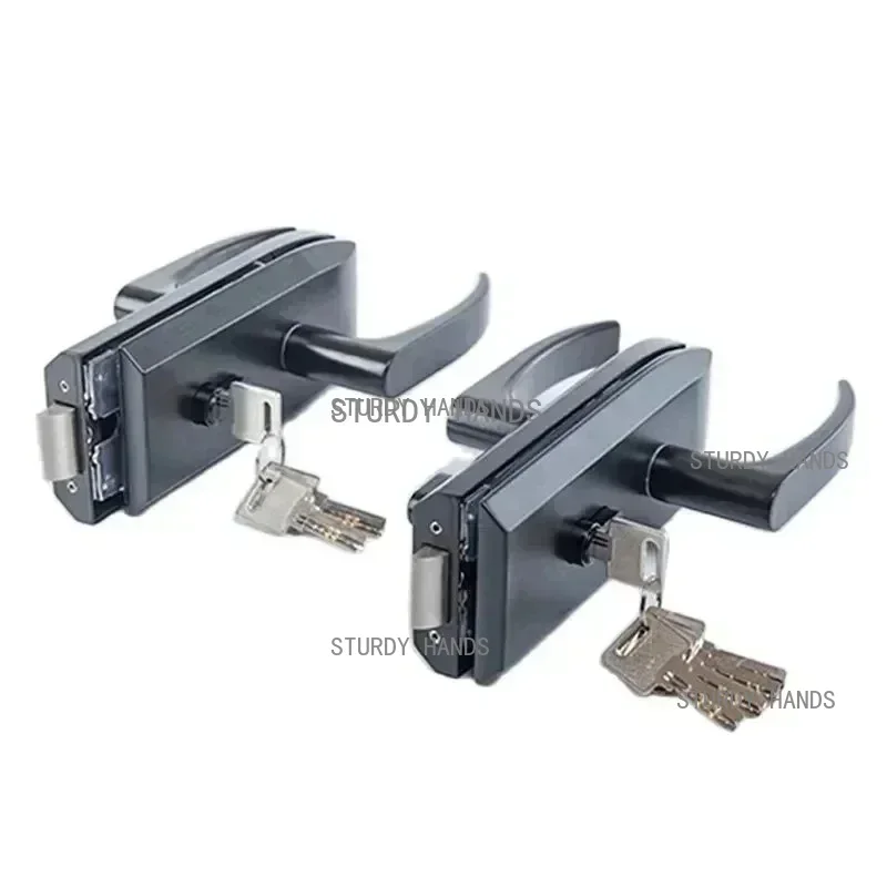 مكتب زجاج الباب قفل الحمام مقب - مراجعة Home Bathroom Hardware وسعره