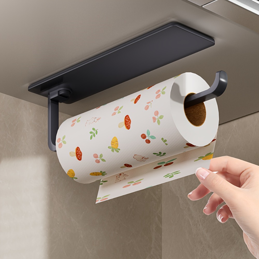 حامل مناشف المطبخ - موزع منادي - مراجعة Home Bathroom Paper Towel Dispenser وسعره