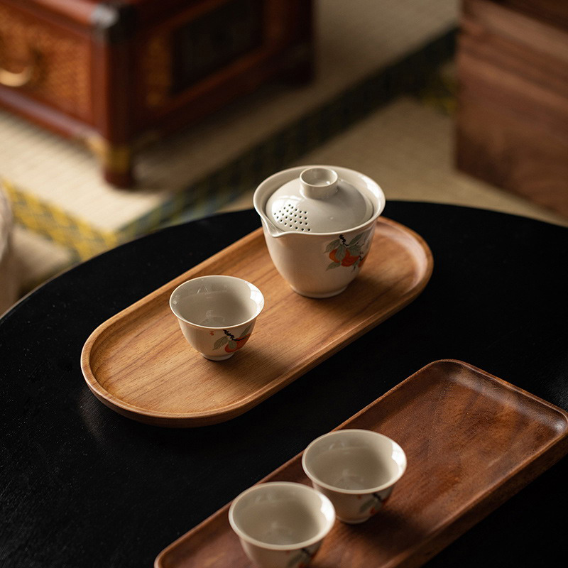 صينية طعام خشبية صلبة ، طبق حل - مراجعة Zara Home Bathroom Tray وسعره