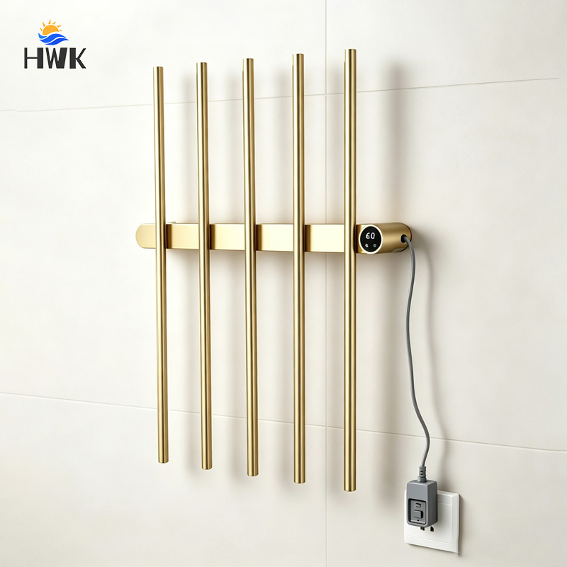 حامل مناشف كهربائي عمودي بلون  - مراجعة Towel Warmer Electric وسعره