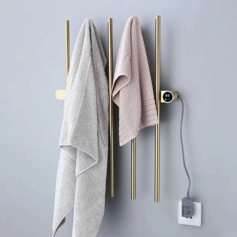 حامل مناشف كهربائي عمودي بلون  - مراجعة Towel Warmer Electric وسعره