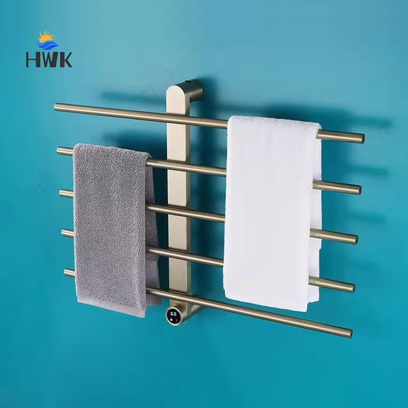 معدات الحمام نحى الذهب منشفة م - مراجعة Towel Warmer Electric وسعره