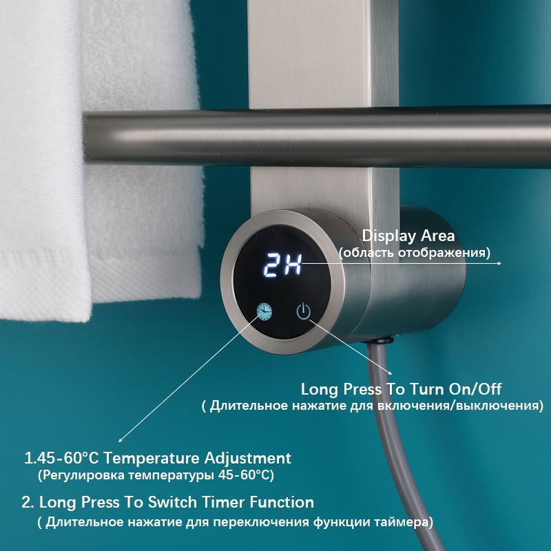 معدات الحمام نحى الذهب منشفة م - مراجعة Towel Warmer Electric وسعره