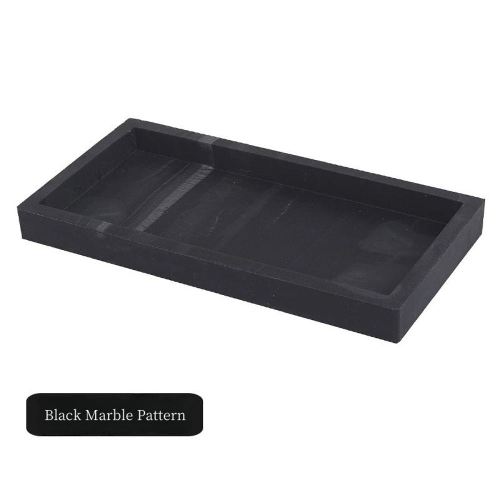 صينية تخزين سيليكون مستطيلة سم - مراجعة Zara Home Bathroom Tray وسعره