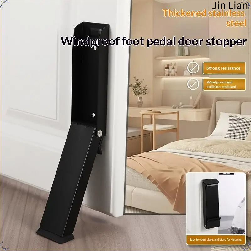 مانع الباب بدون حفر مقاوم للري - مراجعة Home Bathroom Hardware وسعره