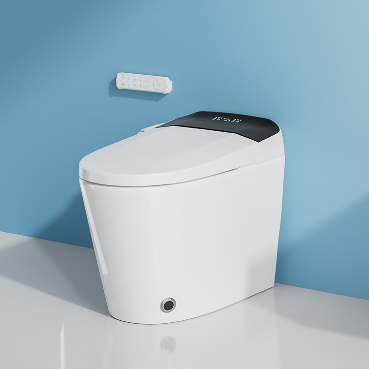 مرحاض ذكي للحمام مع نظام شطف ت - مراجعة Home Bathroom Decor وسعره