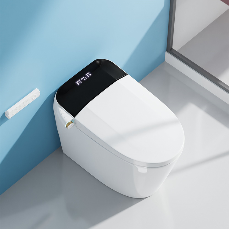 مرحاض ذكي للحمام مع نظام شطف ت - مراجعة Home Bathroom Decor وسعره