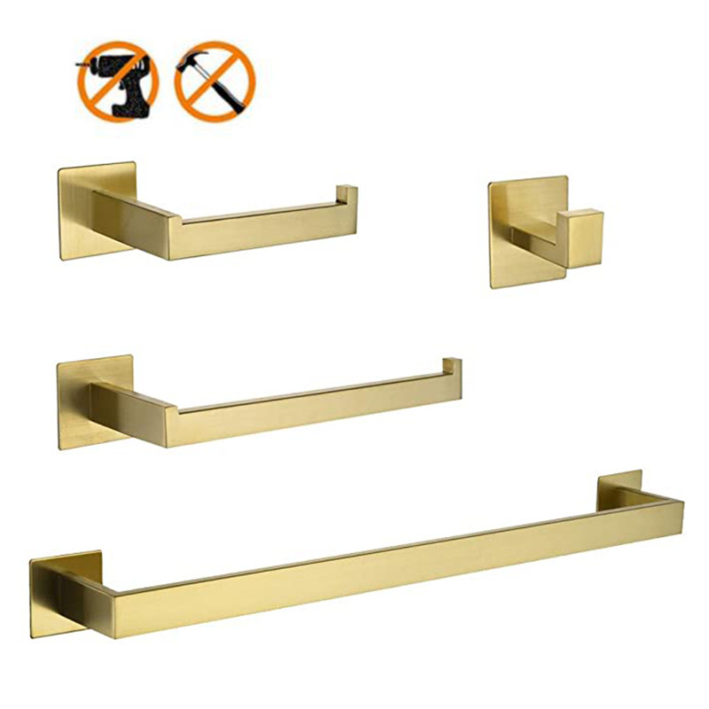 طقم أدوات حمام من الفولاذ المق - مراجعة Home Bathroom Hardware وسعره