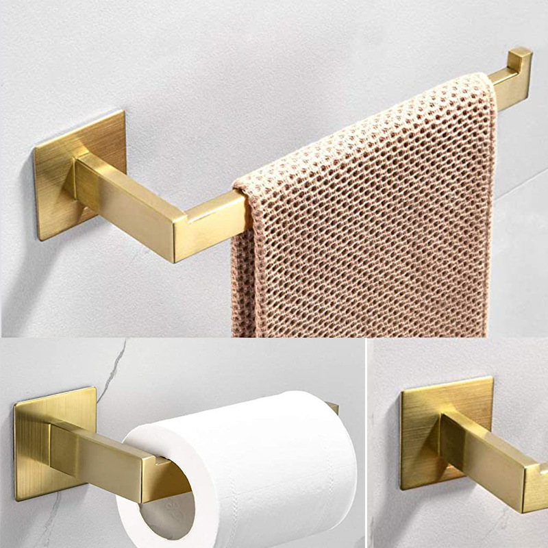 طقم أدوات حمام من الفولاذ المق - مراجعة Home Bathroom Hardware وسعره