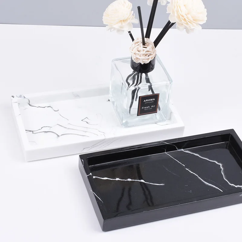 صينية حمام مستطيلة الشكل للديك - مراجعة Zara Home Bathroom Tray وسعره