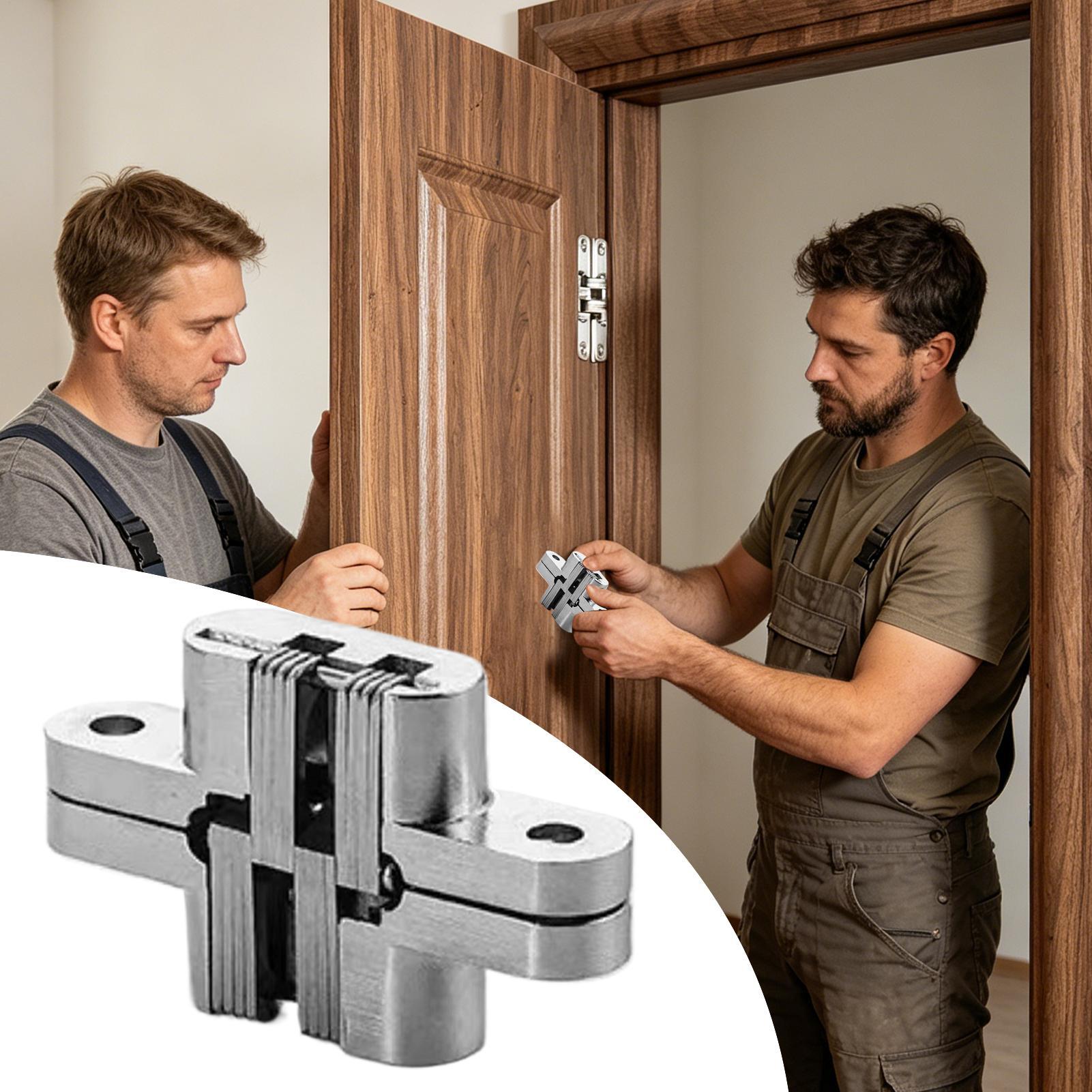 مفصلات أبواب خفية بزاوية 180 د - مراجعة Home Bathroom Hardware وسعره