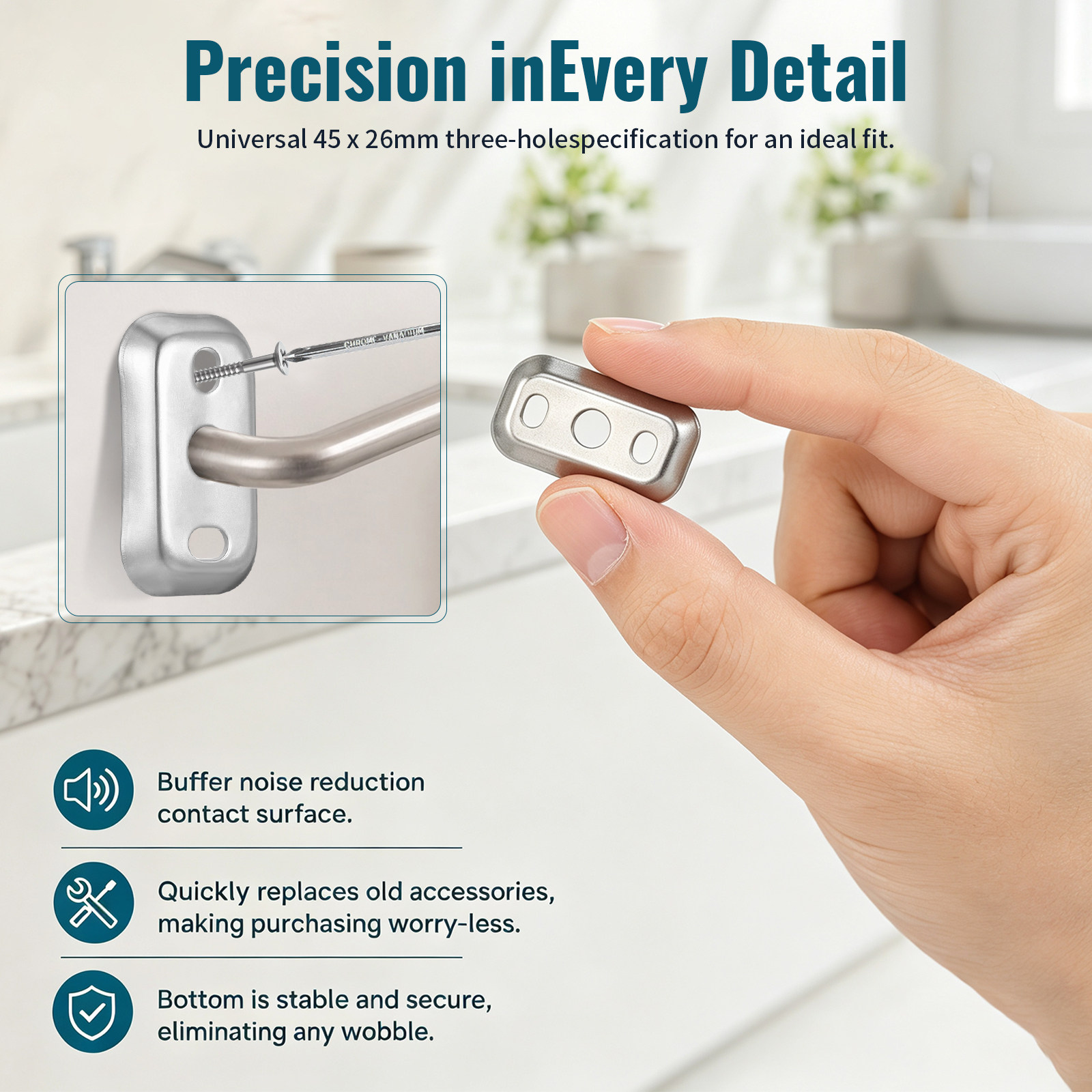 4 قطع من حوامل المناشف المصنوع - مراجعة Home Bathroom Hardware وسعره