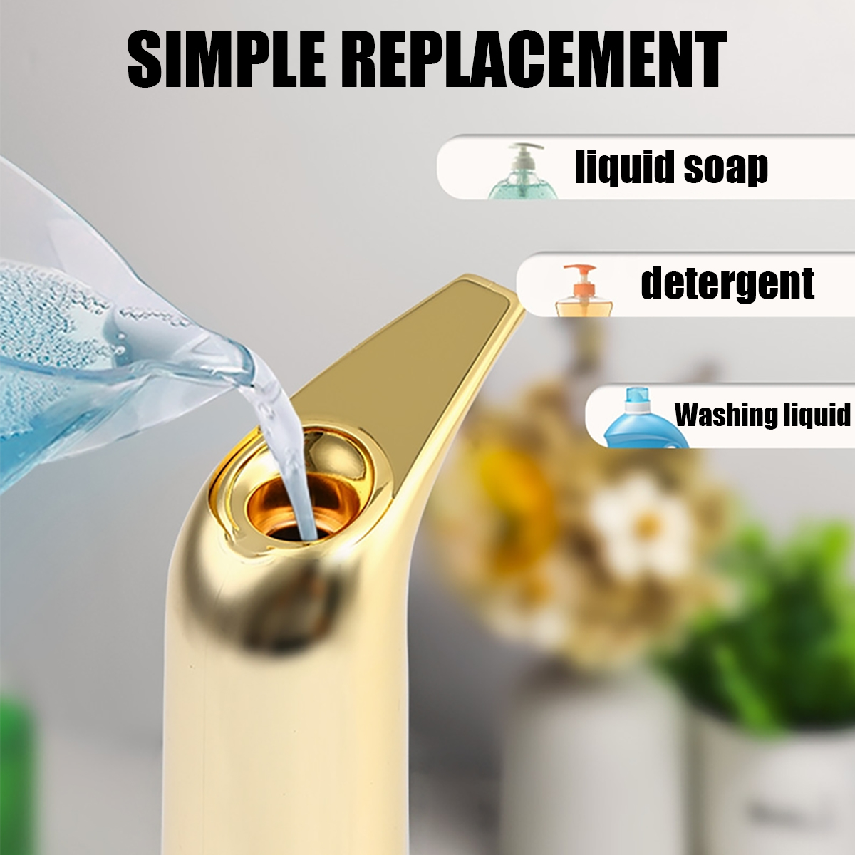 موزع صابون يدوي أوتوماتيكي بدو - مراجعة Home Needs Bathroom Cleaning وسعره