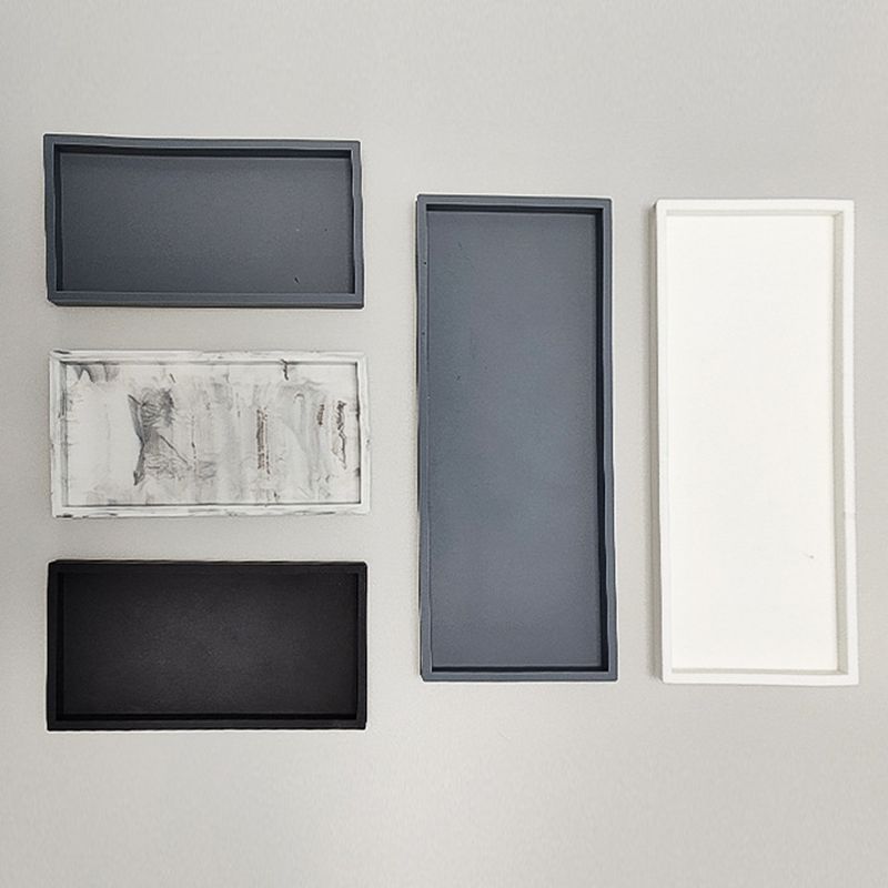 صينية تخزين من السيليكون منظم  - مراجعة Zara Home Bathroom Tray وسعره