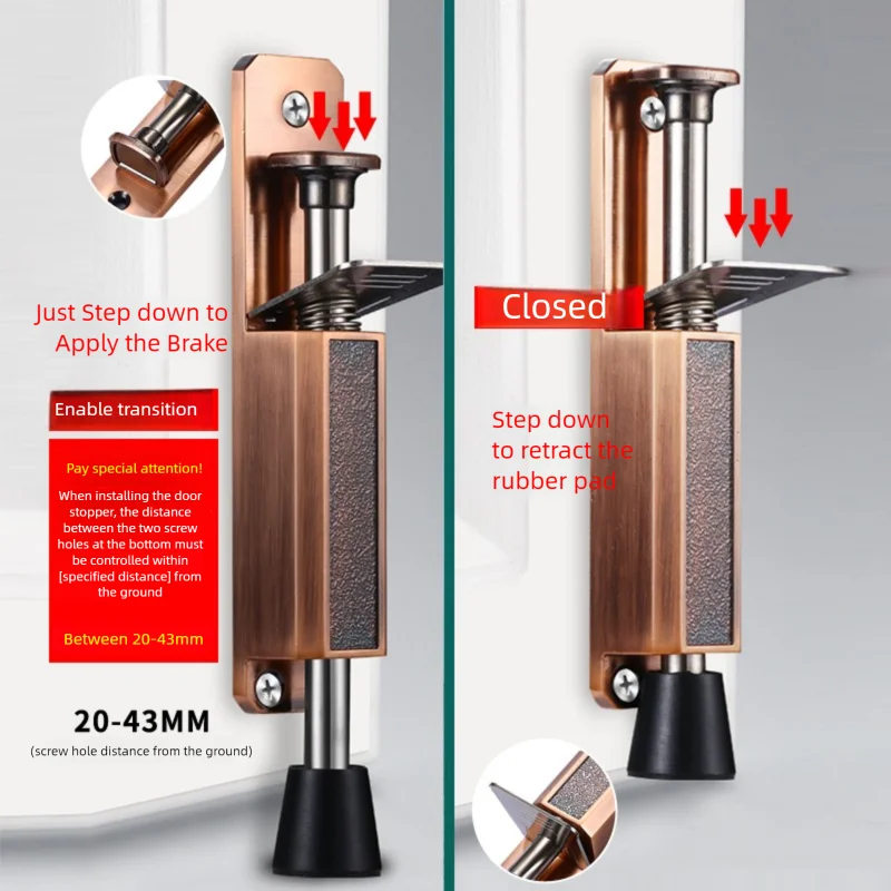 تلسكوبي الباب سدادة باب الحمام - مراجعة Home Bathroom Hardware وسعره