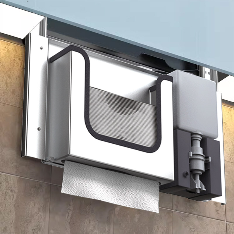 موزع مناديل ورقية مخفي من الفو - مراجعة Home Bathroom Paper Towel Dispenser وسعره